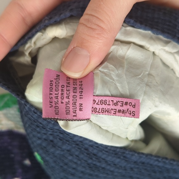 Eliza J Watercolor Multicolor Floral Cotton Dress - Picture 7 of 8